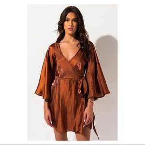 AKIRA WRAP DRESS